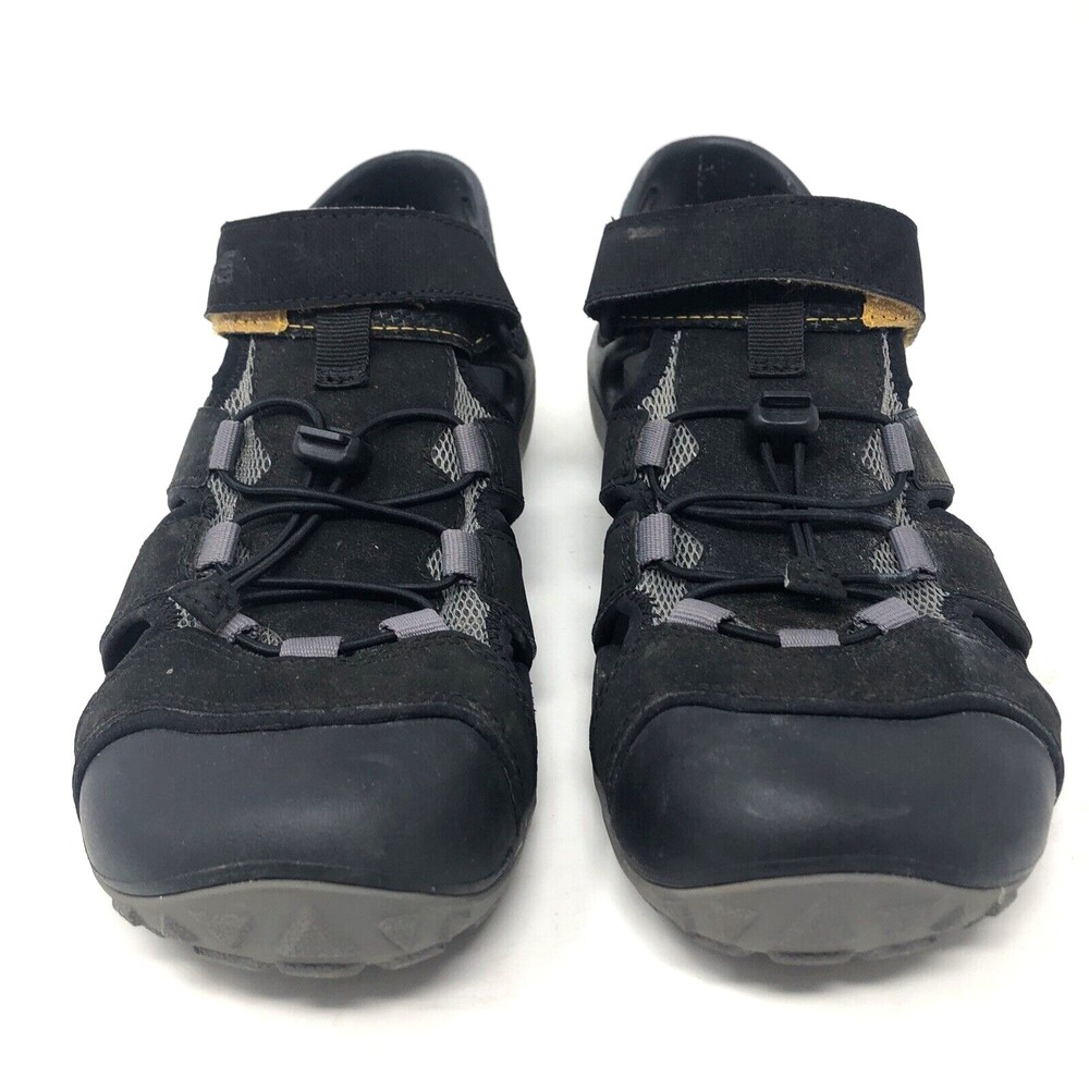 Teva Flintwood Black Hiking Sandals Mens Size 8 Outdoors Trail Water/Land Shoe